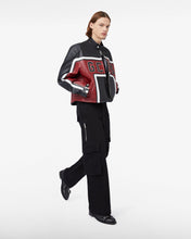 Load image into Gallery viewer, Leather Racing Jacket