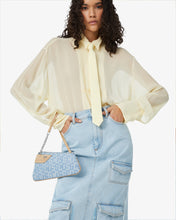 Load image into Gallery viewer, Comma Notte Gcds Monogram Denim Bag
