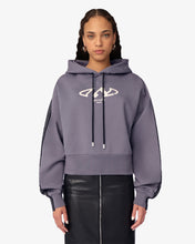Load image into Gallery viewer, Vintage Gcds Crop Hoodie | Women Sweatshirts Multicolor | GCDS®