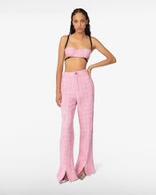 Load image into Gallery viewer, Tweed Trousers | Women Trousers Pink | GCDS®