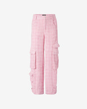Load image into Gallery viewer, Ultracargo Tweed Trousers | Unisex Trousers Pink | GCDS®