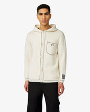 Load image into Gallery viewer, Hoodie Knit Jacket | Men Coats & Jackets Off White | GCDS®