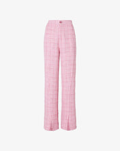 Load image into Gallery viewer, Tweed Trousers | Women Trousers Pink | GCDS®
