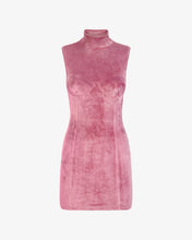 Load image into Gallery viewer, Velvet Mini Dress | Women Mini & Long Dresses Mauve Pink | GCDS®
