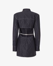 Load image into Gallery viewer, Gcds Bling Monogram Dress | Women Mini & Long Dresses Black | GCDS®