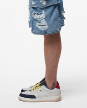 Load image into Gallery viewer, Retrò Nami Sneakers : Men Shoes Bordeaux/Blue | GCDS Spring/Summer 2023