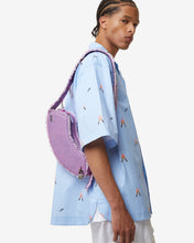 Load image into Gallery viewer, Comma Denim Medium Shoulder Bag : Unisex Bags Pink | GCDS Spring/Summer 2023