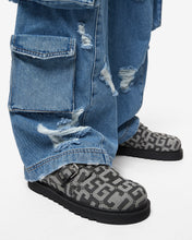 Load image into Gallery viewer, Jacquard Gcds Monogram Mules : Unisex Shoes Multicolor | GCDS Spring/Summer 2023