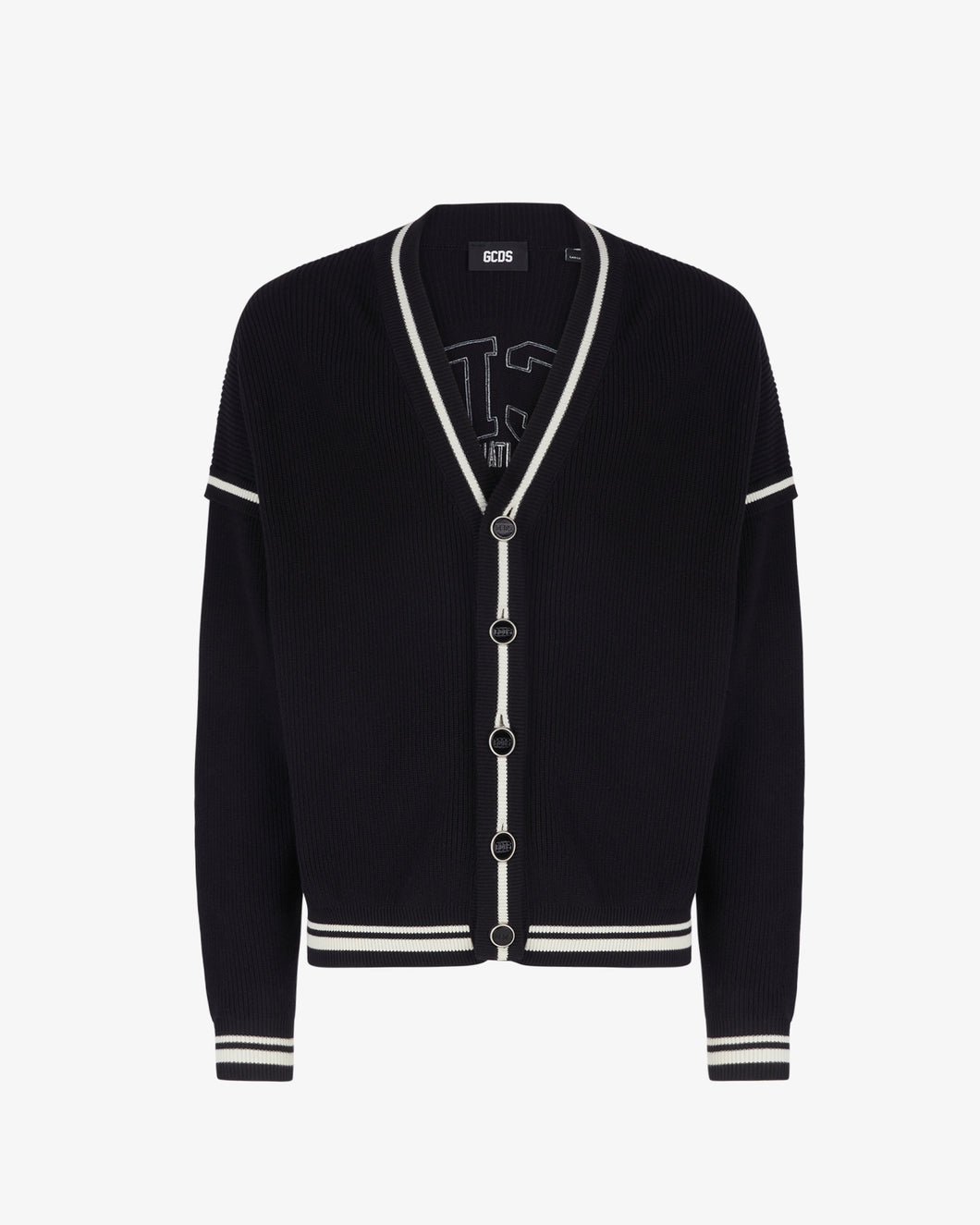 Logo Knit Cardigan