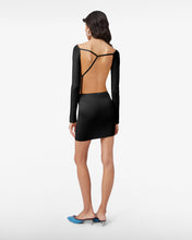 Load image into Gallery viewer, Asymmetrical Knit Mini Dress
