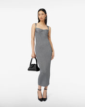 Load image into Gallery viewer, Hoop Metallic Knit Long Dress
