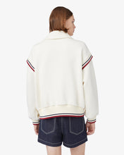 Load image into Gallery viewer, Collared Jersey Logo Bomber
