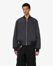Load image into Gallery viewer, Nylon Logo Bomber
