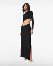 Load image into Gallery viewer, Asymmetrical Knit Long Dress
