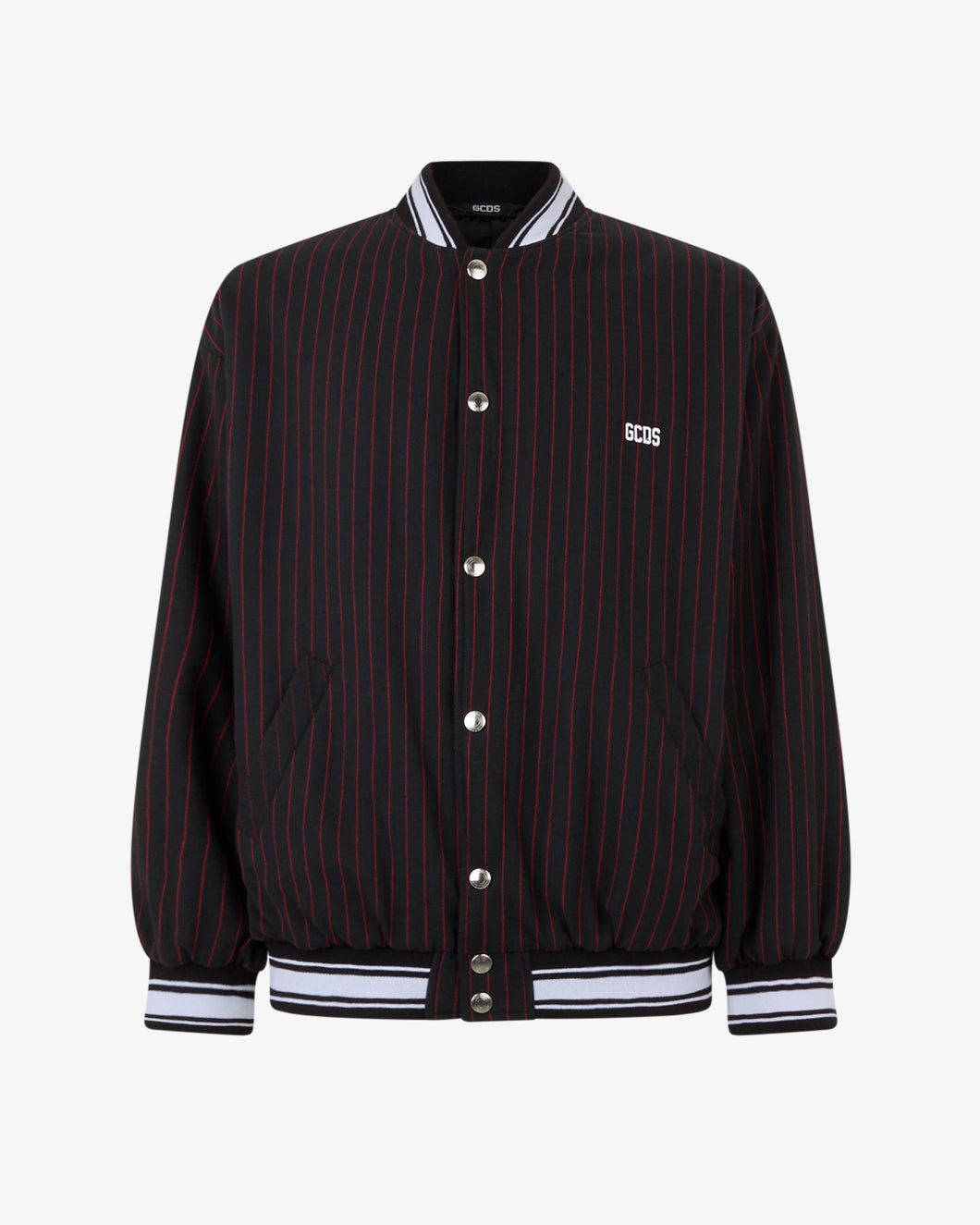 Pinstripe Clown Bomber