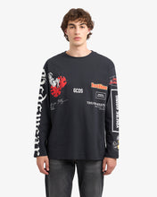 Load image into Gallery viewer, Printed Oversized Long Sleeves T-Shirt
