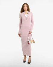 Load image into Gallery viewer, Ribbed Half Zip Long Dress
