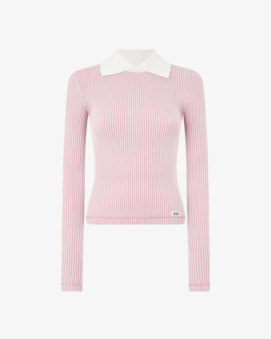 Ribbed Collared Sweater