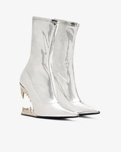 Load image into Gallery viewer, Morso Mirror Vinyl Ankle Boots
