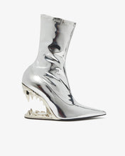 Load image into Gallery viewer, Morso Mirror Vinyl Ankle Boots
