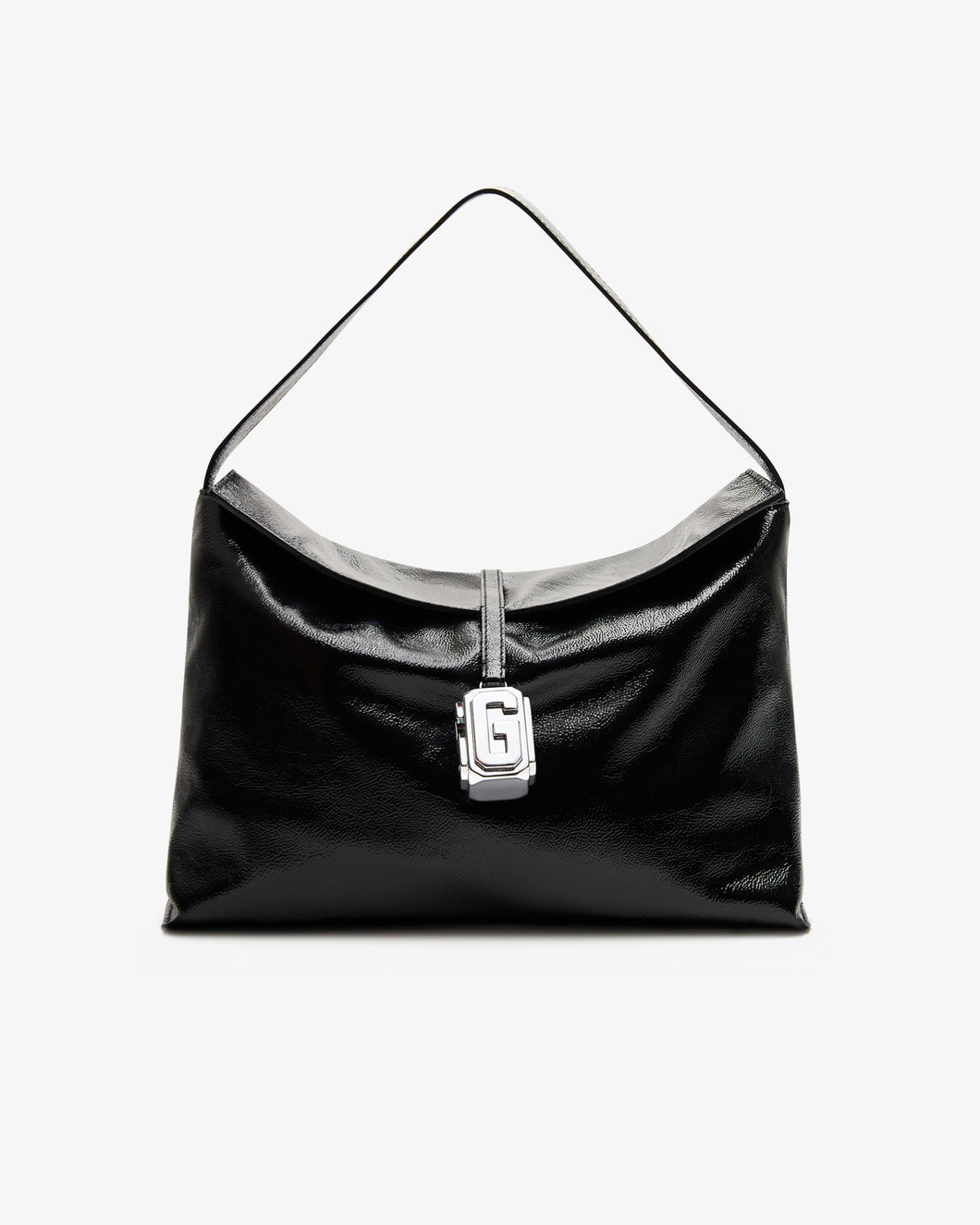 Leather Mega Comma Bag