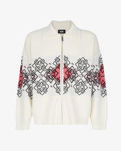 Load image into Gallery viewer, Hello Kitty Argyle Full Zip Cardigan
