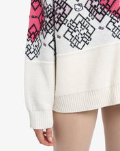 Load image into Gallery viewer, Hello Kitty Argyle Full Zip Cardigan
