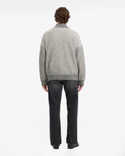 Load image into Gallery viewer, Ribbed Low Logo Full Zip Cardigan
