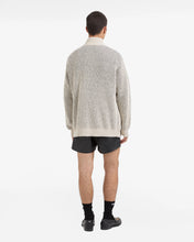 Load image into Gallery viewer, Ribbed Low Logo Half Zip Sweater
