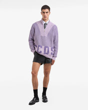 Load image into Gallery viewer, Ribbed Low Logo Half Zip Sweater
