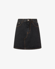 Load image into Gallery viewer, Choker Denim Skirt
