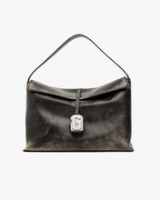 Load image into Gallery viewer, Rub-off Leather Mega Comma Bag
