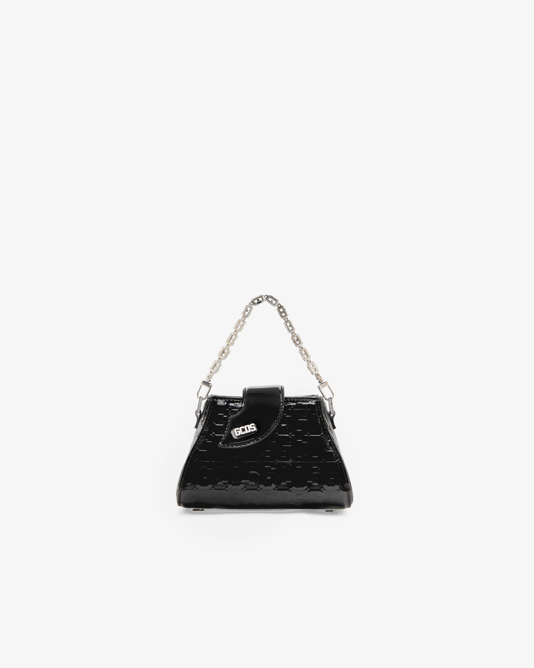 Comma Patent Monogram Baby Bag