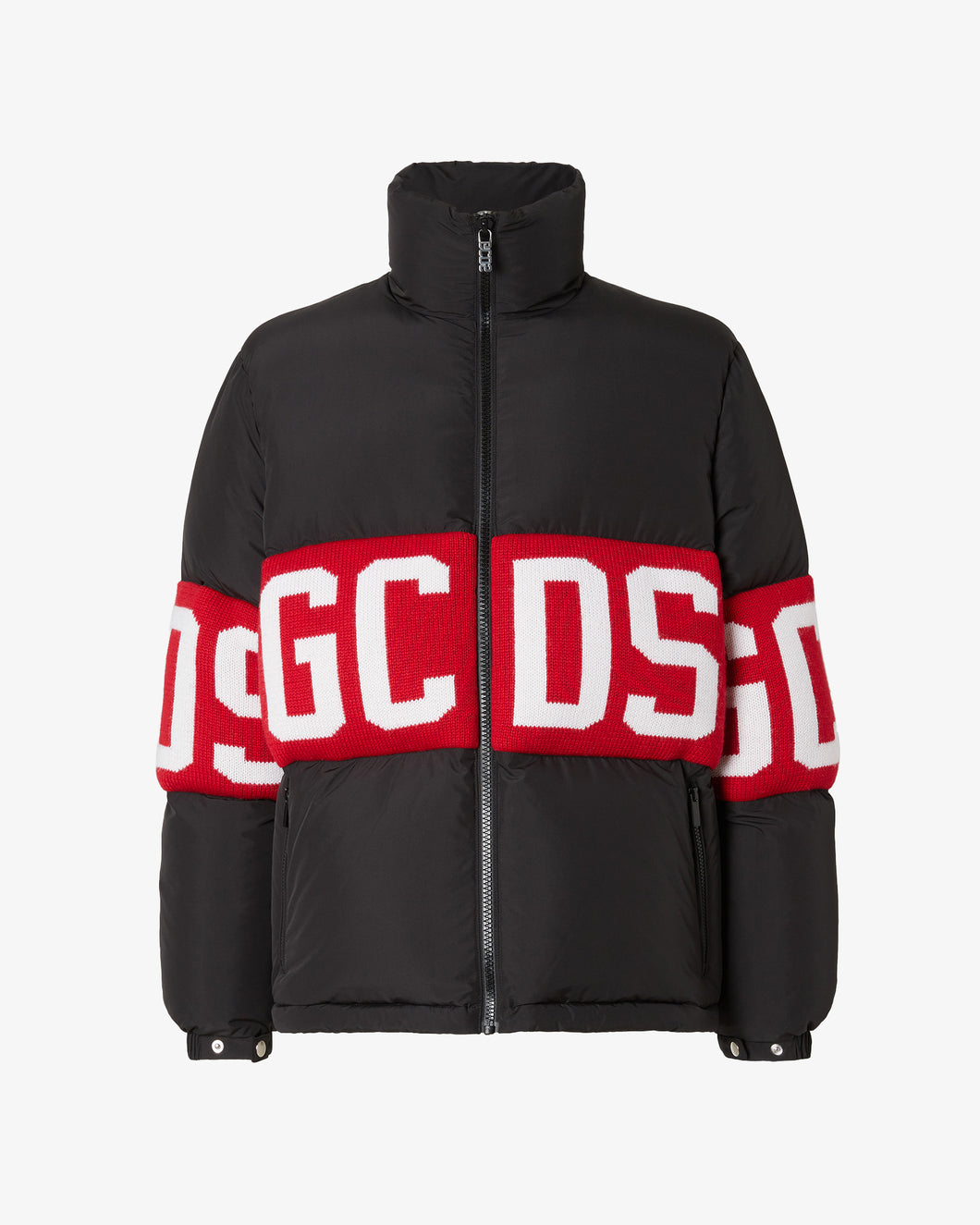 Gcds logo band puffer jacket