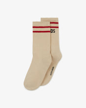 Load image into Gallery viewer, Junior Gcds Low Logo Band Socks | Unisex Accessories Off White | GCDS®
