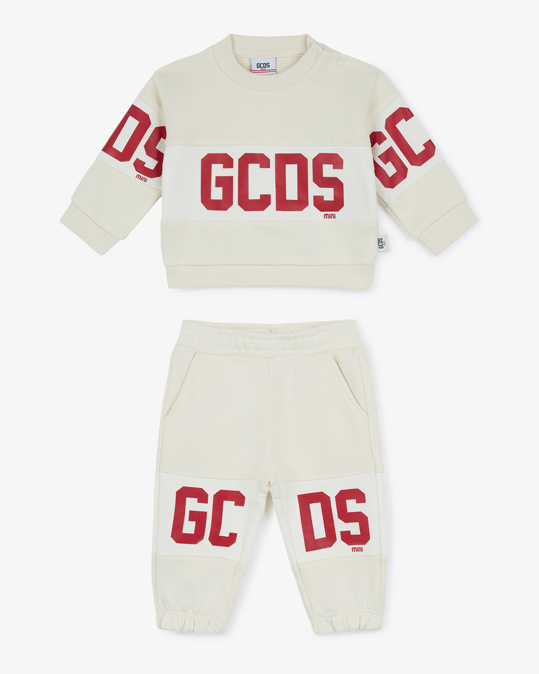 Baby Gcds Logo Band Tracksuit | Unisex Tracksuits Off White | GCDS®