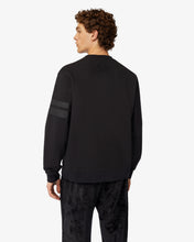Load image into Gallery viewer, Gcds Logo Velvet Crewneck | Men Sweatshirts Black | GCDS®
