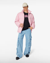 Load image into Gallery viewer, Tweed Puffer Jacket | Unisex Coats &amp; Jackets Pink | GCDS®
