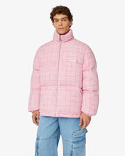 Load image into Gallery viewer, Tweed Puffer Jacket | Unisex Coats &amp; Jackets Pink | GCDS®
