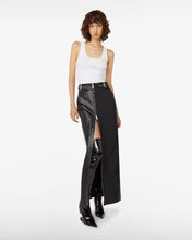 Load image into Gallery viewer, Leather Skirt | Unisex Mini &amp; Long Skirts Black | GCDS®
