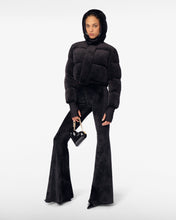 Load image into Gallery viewer, Gcds Velvet Bomber | Women Coats &amp; Jackets Black | GCDS®
