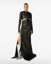 Load image into Gallery viewer, Leather Long Dress | Women Mini &amp; Long Dresses Black | GCDS®

