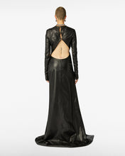 Load image into Gallery viewer, Leather Long Dress | Women Mini &amp; Long Dresses Black | GCDS®
