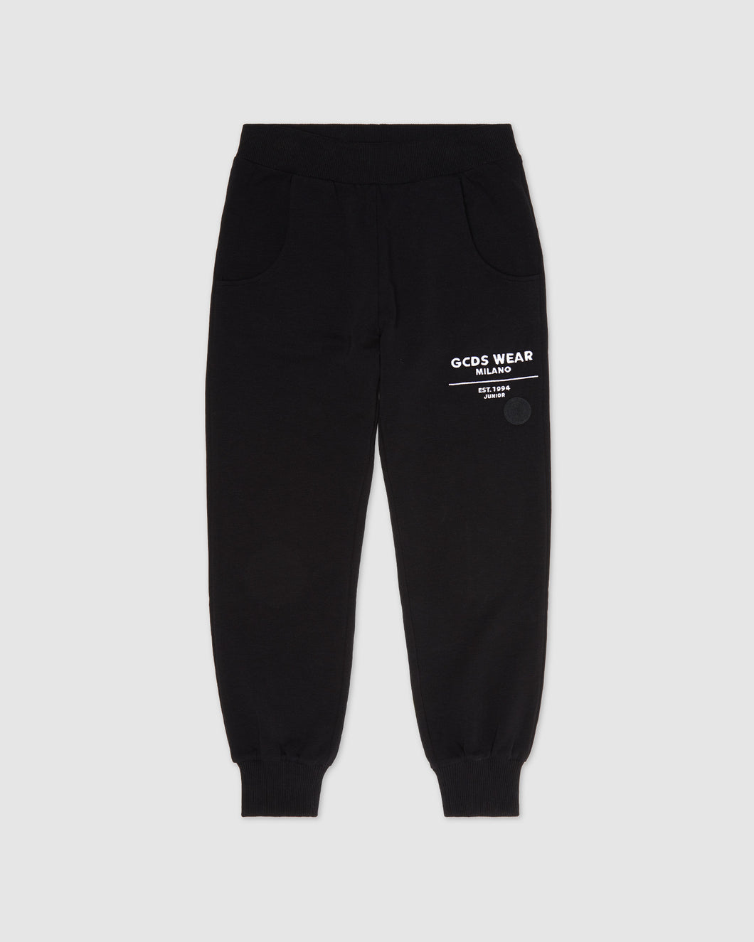 Gcds sweatbottoms: Boy Trousers Black | GCDS