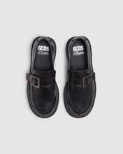Load image into Gallery viewer, GCDS x Clarks leather loafers: Unisex Loafers Black  | GCDS
