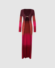 Load image into Gallery viewer, Lurex degradé long cardigan: Women Knitwear Multicolor | GCDS

