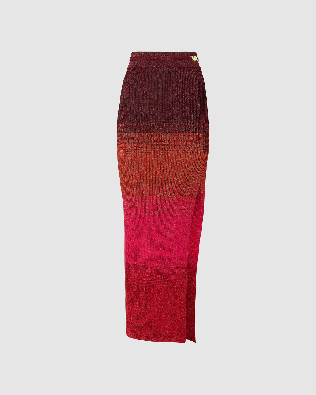 Lurex degradé long skirt: Women Skirt Multicolor | GCDS