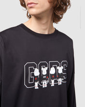 Load image into Gallery viewer, GCDS x Be@rbrick long sleeves T-shirt: Unisex T-shirts Black | GCDS
