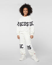 Load image into Gallery viewer, GCDS logo band sweatpants: Unisex  Trousers Off white | GCDS
