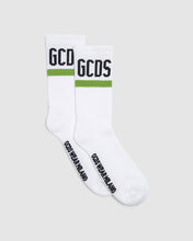 Load image into Gallery viewer, Gcds logo socks: Unisex Socks Green | GCDS
